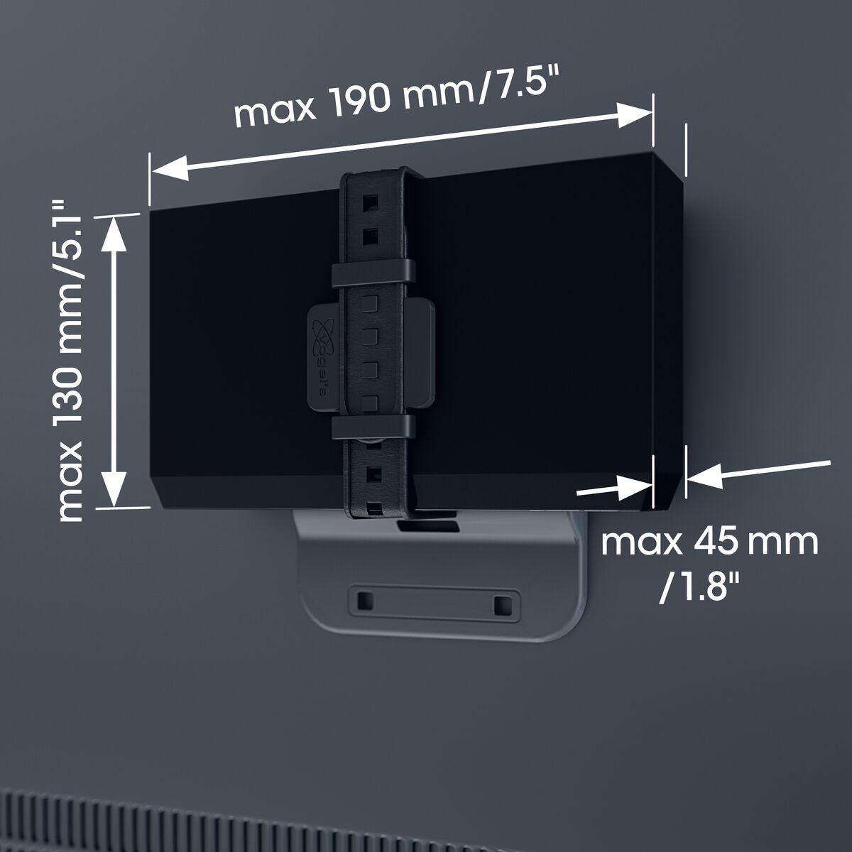 TVA 6400 Mediabox houder