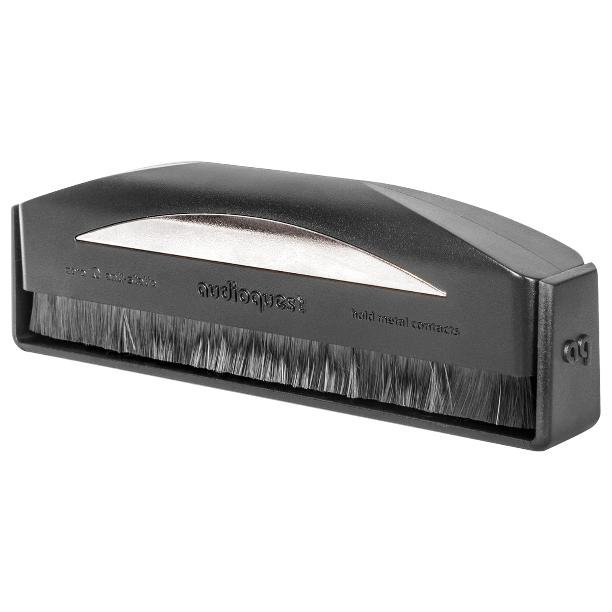 Silver anti-Static record Brush